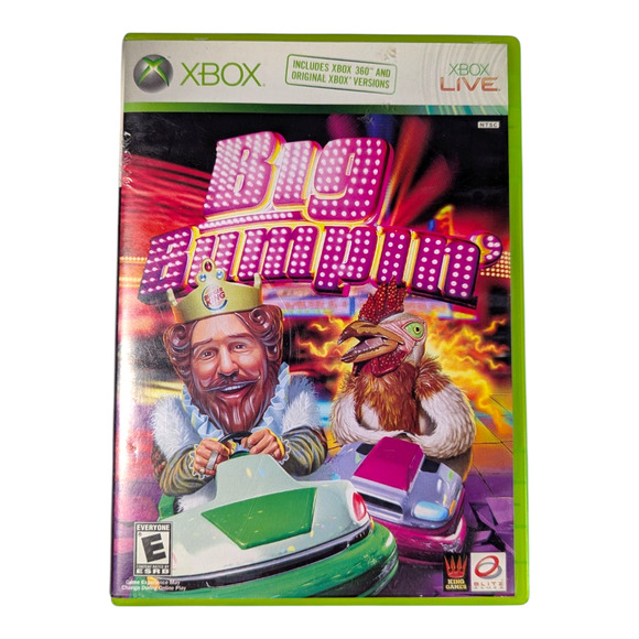 Burger King - Video Game - Big Bumpin - X Box 360 - Used Good Condition - Picture 1 of 4